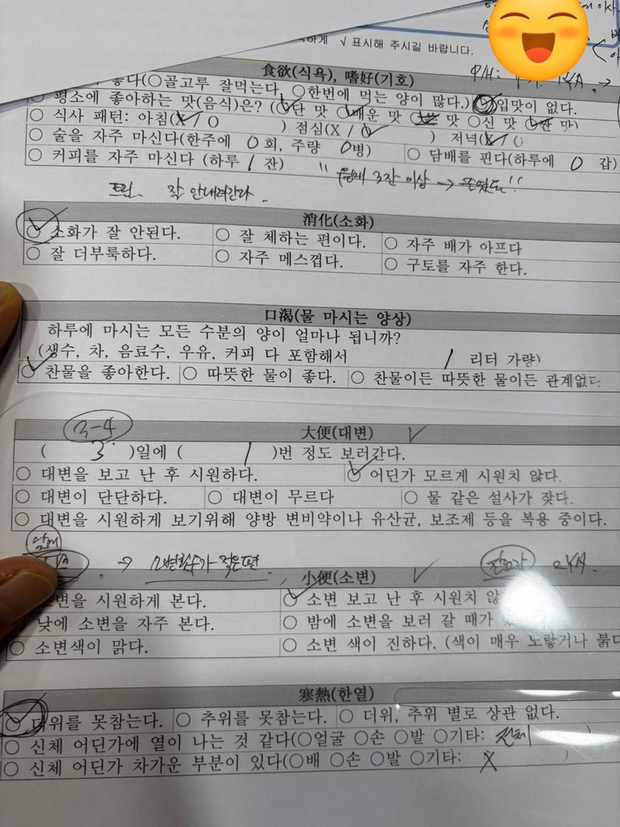 KMQ 미소포니아 설문지